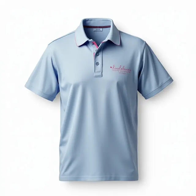Polos bordados para empresas con acabado premium